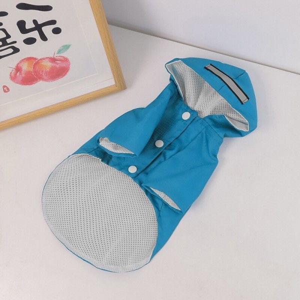 Dog Raincoat Night Anti-Fluorescent Puppy Raincoat Small Dog Teddy Law Fight Pet Raincoat Dog Raincoat Night Anti-Fluorescent Puppy Raincoat Small Dog Teddy Law Fight Pet Raincoat