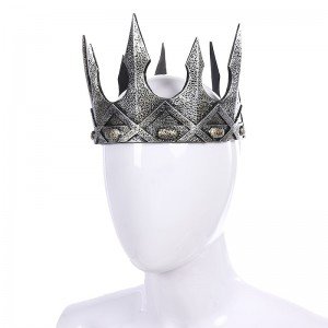 Festival Stage Show Dress Up Props Medieval Cosplay Retro Foam King Crown