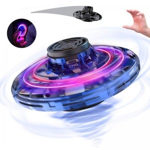 Fidget Spinner Fly UFO Mini Drone Boomerang Magic Hand Controlled Flying Spinner Toy for Kids Adult Officialfor Gift for Boy&amp;Girls