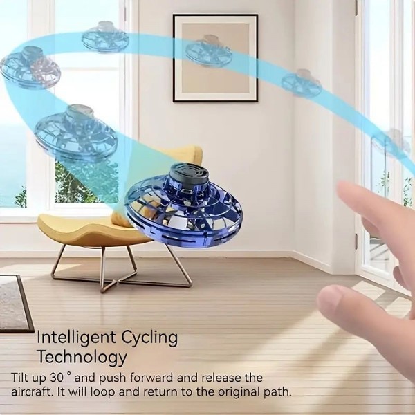 Fidget Spinner Fly UFO Mini Drone Boomerang Magic Hand Controlled Flying Spinner Toy for Kids Adult Officialfor Gift for Boy&Girls Fidget Spinner Fly UFO Mini Drone Boomerang Magic Hand Controlled Flying Spinner Toy for Kids Adult Officialfor Gift for Boy&Girls