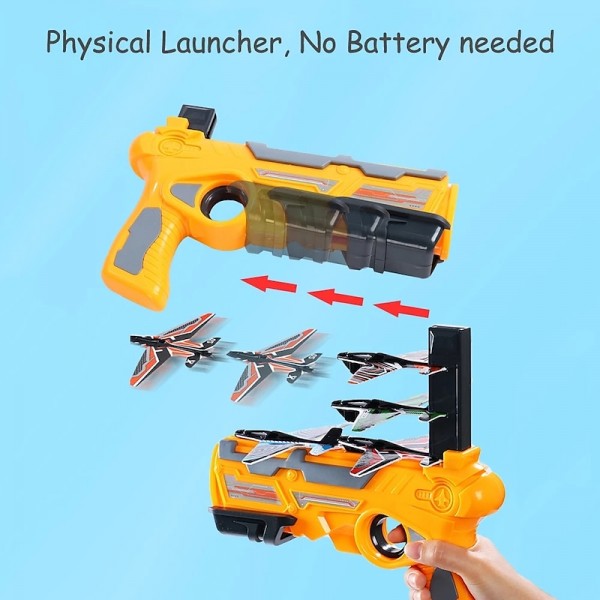 Airplane Launcher Toy Airplane Foam Plastic Plane for Children Boys Girls Bubble Catapult Beach Toys Boy Gift Airplane Launcher Toy Airplane Foam Plastic Plane for Children Boys Girls Bubble Catapult Beach Toys Boy Gift