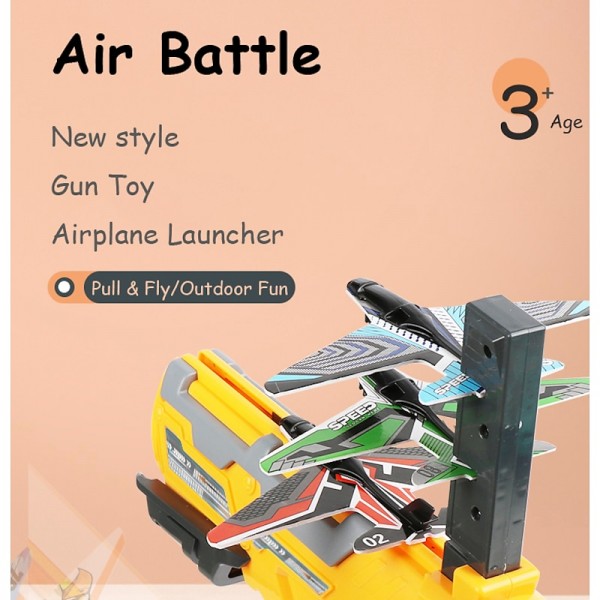 Airplane Launcher Toy Airplane Foam Plastic Plane for Children Boys Girls Bubble Catapult Beach Toys Boy Gift Airplane Launcher Toy Airplane Foam Plastic Plane for Children Boys Girls Bubble Catapult Beach Toys Boy Gift