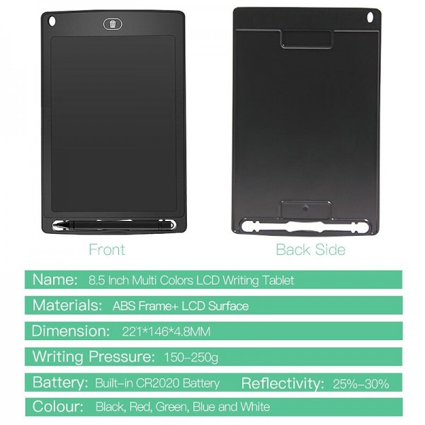 Lcd Writing Board For Children 8.5inch Drawing Board Lcd Screen Writing Tablet Digital Graphic Drawing Tablets Electronic Handwriting Pad Lcd Writing Board For Children 8.5inch Drawing Board Lcd Screen Writing Tablet Digital Graphic Drawing Tablets Electronic Handwriting Pad