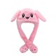 Glowing Plush Ear Moving Jumping Rabbit Hat Funny Glowing Ear Moving Bunny Hat Cosplay Festival Party Hat 5-18 Years and Adult Glowing Plush Ear Moving Jumping Rabbit Hat Funny Glowing Ear Moving Bunny Hat Cosplay Festival Party Hat 5-18 Years and Adult