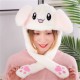 Glowing Plush Ear Moving Jumping Rabbit Hat Funny Glowing Ear Moving Bunny Hat Cosplay Festival Party Hat 5-18 Years and Adult Glowing Plush Ear Moving Jumping Rabbit Hat Funny Glowing Ear Moving Bunny Hat Cosplay Festival Party Hat 5-18 Years and Adult
