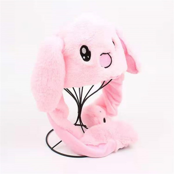 Glowing Plush Ear Moving Jumping Rabbit Hat Funny Glowing Ear Moving Bunny Hat Cosplay Festival Party Hat 5-18 Years and Adult Glowing Plush Ear Moving Jumping Rabbit Hat Funny Glowing Ear Moving Bunny Hat Cosplay Festival Party Hat 5-18 Years and Adult