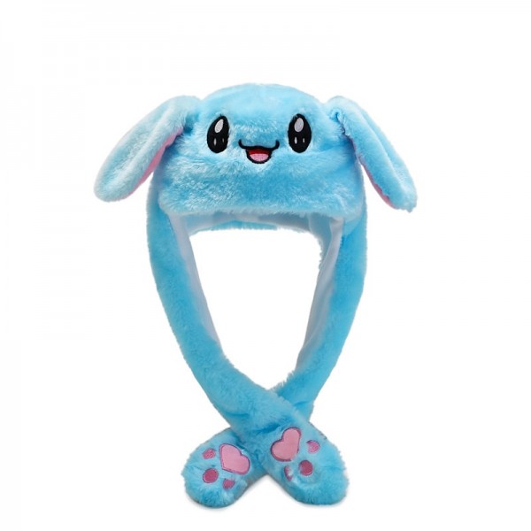 Glowing Plush Ear Moving Jumping Rabbit Hat Funny Glowing Ear Moving Bunny Hat Cosplay Festival Party Hat 5-18 Years and Adult Glowing Plush Ear Moving Jumping Rabbit Hat Funny Glowing Ear Moving Bunny Hat Cosplay Festival Party Hat 5-18 Years and Adult