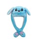 Glowing Plush Ear Moving Jumping Rabbit Hat Funny Glowing Ear Moving Bunny Hat Cosplay Festival Party Hat 5-18 Years and Adult Glowing Plush Ear Moving Jumping Rabbit Hat Funny Glowing Ear Moving Bunny Hat Cosplay Festival Party Hat 5-18 Years and Adult