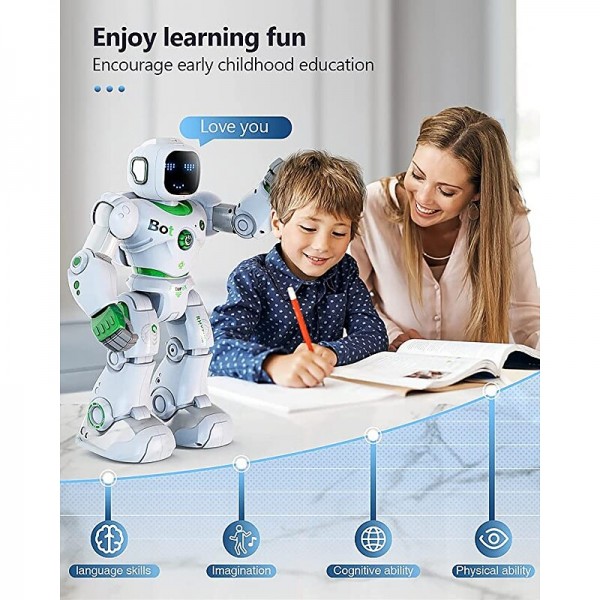 Intelligent Programming APP Gravity Sensor RC Robot Touch Sensing Popular Science APP Remote Control Electric Kid Toys Intelligent Programming APP Gravity Sensor RC Robot Touch Sensing Popular Science APP Remote Control Electric Kid Toys