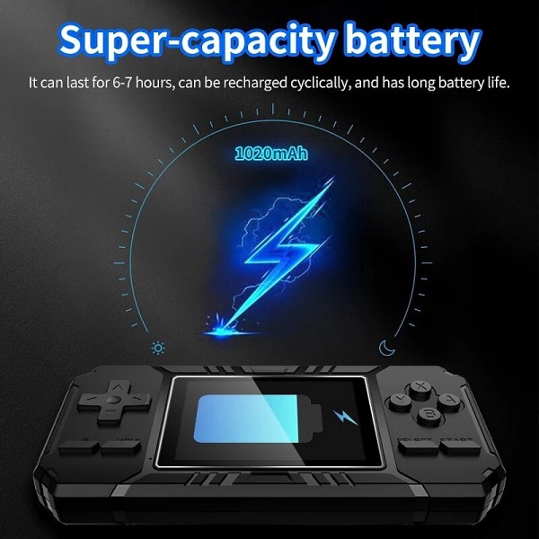 Handheld Retro Game Console,Retro Portable Mini Handheld Game Console 8-Bit 3.0 Inch Color LCD Game Player Built-in 520 Games Handheld Retro Game Console,Retro Portable Mini Handheld Game Console 8-Bit 3.0 Inch Color LCD Game Player Built-in 520 Games