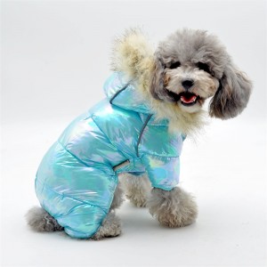Dog Coat,Dog Clothes Keep Warm In Winter And Thicken The New Teddy Schnauzer Chaidog Keji Multicolor Pet Down Cotton Clothes