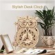 3D Wooden Puzzle For Adults Owl Clock Model Kit Desk Clock Home Decor Unique Gift For Kids On Birthday/Festival Day 3D Wooden Puzzle For Adults Owl Clock Model Kit Desk Clock Home Decor Unique Gift For Kids On Birthday/Festival Day