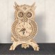 3D Wooden Puzzle For Adults Owl Clock Model Kit Desk Clock Home Decor Unique Gift For Kids On Birthday/Festival Day 3D Wooden Puzzle For Adults Owl Clock Model Kit Desk Clock Home Decor Unique Gift For Kids On Birthday/Festival Day