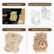 3D Wooden Puzzle For Adults Owl Clock Model Kit Desk Clock Home Decor Unique Gift For Kids On Birthday/Festival Day 3D Wooden Puzzle For Adults Owl Clock Model Kit Desk Clock Home Decor Unique Gift For Kids On Birthday/Festival Day