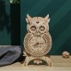3D Wooden Puzzle For Adults Owl Clock Model Kit Desk Clock Home Decor Unique Gift For Kids On Birthday/Festival Day 3D Wooden Puzzle For Adults Owl Clock Model Kit Desk Clock Home Decor Unique Gift For Kids On Birthday/Festival Day