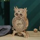 3D Wooden Puzzle For Adults Owl Clock Model Kit Desk Clock Home Decor Unique Gift For Kids On Birthday/Festival Day 3D Wooden Puzzle For Adults Owl Clock Model Kit Desk Clock Home Decor Unique Gift For Kids On Birthday/Festival Day