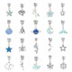 Diy Ocean Blue Crystal Bracelet Children's Suit Vintage Bracelet Exquisite Jewelry Gift Box Diy Ocean Blue Crystal Bracelet Children's Suit Vintage Bracelet Exquisite Jewelry Gift Box