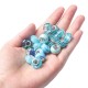 Diy Ocean Blue Crystal Bracelet Children's Suit Vintage Bracelet Exquisite Jewelry Gift Box Diy Ocean Blue Crystal Bracelet Children's Suit Vintage Bracelet Exquisite Jewelry Gift Box