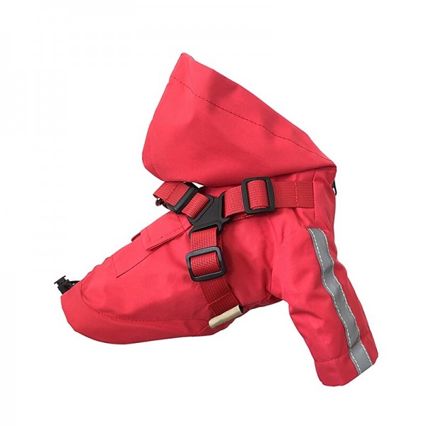 Hot-selling Dog Raincoat Integrated with Chest and Back Teddy Corky Pu Pet Raincoat Reflective Dog Coat Poncho Hot-selling Dog Raincoat Integrated with Chest and Back Teddy Corky Pu Pet Raincoat Reflective Dog Coat Poncho