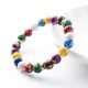 7 Chakra Reiki Healing Stone Bracelet Yoga Balance Energy Imitate Volcanic Stone Beads Jewelry Handmade DIY Beaded Bracelets 7 Chakra Reiki Healing Stone Bracelet Yoga Balance Energy Imitate Volcanic Stone Beads Jewelry Handmade DIY Beaded Bracelets