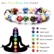 7 Chakra Reiki Healing Stone Bracelet Yoga Balance Energy Imitate Volcanic Stone Beads Jewelry Handmade DIY Beaded Bracelets 7 Chakra Reiki Healing Stone Bracelet Yoga Balance Energy Imitate Volcanic Stone Beads Jewelry Handmade DIY Beaded Bracelets