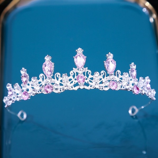 Headwear Bridal Crown European Baroque New Wedding Dress Crown Birthday Adult Gift Versatile Crystal Accessories Headwear Bridal Crown European Baroque New Wedding Dress Crown Birthday Adult Gift Versatile Crystal Accessories