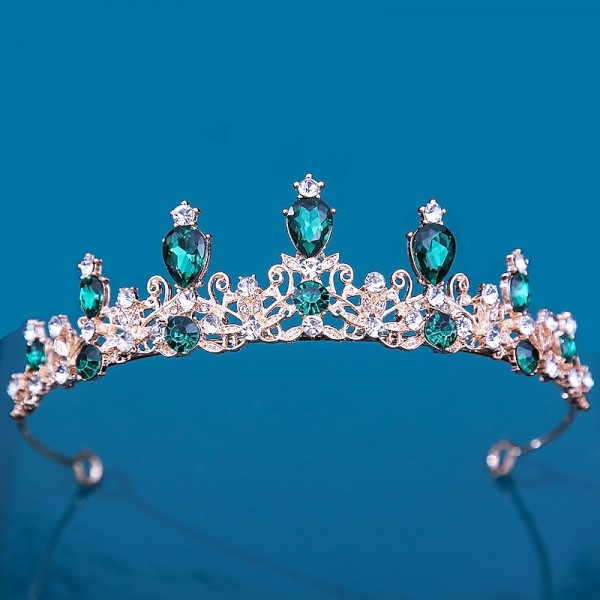 Headwear Bridal Crown European Baroque New Wedding Dress Crown Birthday Adult Gift Versatile Crystal Accessories Headwear Bridal Crown European Baroque New Wedding Dress Crown Birthday Adult Gift Versatile Crystal Accessories