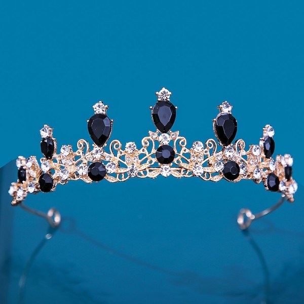 Headwear Bridal Crown European Baroque New Wedding Dress Crown Birthday Adult Gift Versatile Crystal Accessories Headwear Bridal Crown European Baroque New Wedding Dress Crown Birthday Adult Gift Versatile Crystal Accessories