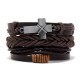 Men's Woven Bracelet Combination Set Alloy Accessories Diy Bracelet Jewelry Men's Woven Bracelet Combination Set Alloy Accessories Diy Bracelet Jewelry