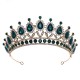 Bride Crown Baroque Water Drop Diamond Princess Crown Performance Birthday Headwear Wedding Dress Accessories Crown Bride Crown Baroque Water Drop Diamond Princess Crown Performance Birthday Headwear Wedding Dress Accessories Crown