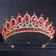 Bride Crown Baroque Water Drop Diamond Princess Crown Performance Birthday Headwear Wedding Dress Accessories Crown Bride Crown Baroque Water Drop Diamond Princess Crown Performance Birthday Headwear Wedding Dress Accessories Crown
