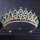 Bride Crown Baroque Water Drop Diamond Princess Crown Performance Birthday Headwear Wedding Dress Accessories Crown Bride Crown Baroque Water Drop Diamond Princess Crown Performance Birthday Headwear Wedding Dress Accessories Crown