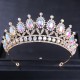 Bride Crown Baroque Water Drop Diamond Princess Crown Performance Birthday Headwear Wedding Dress Accessories Crown Bride Crown Baroque Water Drop Diamond Princess Crown Performance Birthday Headwear Wedding Dress Accessories Crown