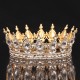 Bridal Crown Wedding Dress Headdress Birthday Adults' Ceremony Versatile Rhinestone Hair Band Luxury Round Crown Bridal Crown Wedding Dress Headdress Birthday Adults' Ceremony Versatile Rhinestone Hair Band Luxury Round Crown