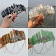 Natural Crystal Electroplated Black Electroplated Colorful White Wicca Witch Accessories Chain Crown Hair Band