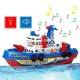 Fast Speed Music Light Electric Marine Rescue Fire Fighting Boat Toy for Kids Fast Speed Music Light Electric Marine Rescue Fire Fighting Boat Toy for Kids