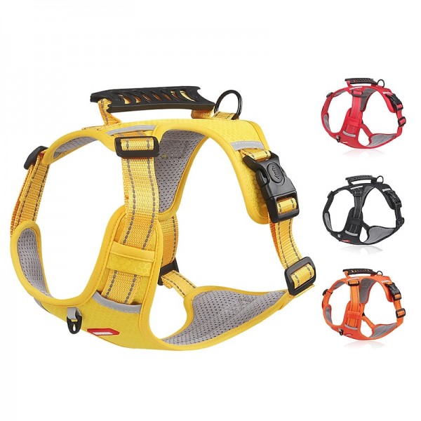Pet Chest Strap Explosion Proof Big Dog Chest Back Reflective Commuting Dog Traction Rope Dog Rope Pet Chest Strap Explosion Proof Big Dog Chest Back Reflective Commuting Dog Traction Rope Dog Rope