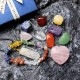 Healing Crystals,Natural Crystal Jade Seven Colored Stone Combination Set Pink Crystal Love Hexagonal Column Pendant With Multi Color Matching Gift BoxHealing Stone Healing Crystals,Natural Crystal Jade Seven Colored Stone Combination Set Pink Crystal Love Hexagonal Column Pendant With Multi Color Matching Gift BoxHealing Stone