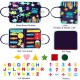 Montessori Toys Montessori Busy Board,Montessori Education Felt Busy Board Children's Educational Learning Board Multi-Page Folder Montessori Toys Montessori Busy Board,Montessori Education Felt Busy Board Children's Educational Learning Board Multi-Page Folder