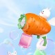 Bunny Carrot Bubbles Machine Electric Automatic Soap Rocket Rabbit Bubble Gun Kids Portable Outdoor Party Toy LED Light Blower Toys Children Gifts For Boys And Girls Bunny Carrot Bubbles Machine Electric Automatic Soap Rocket Rabbit Bubble Gun Kids Portable Outdoor Party Toy LED Light Blower Toys Children Gifts For Boys And Girls