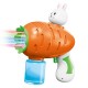 Bunny Carrot Bubbles Machine Electric Automatic Soap Rocket Rabbit Bubble Gun Kids Portable Outdoor Party Toy LED Light Blower Toys Children Gifts For Boys And Girls Bunny Carrot Bubbles Machine Electric Automatic Soap Rocket Rabbit Bubble Gun Kids Portable Outdoor Party Toy LED Light Blower Toys Children Gifts For Boys And Girls