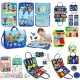 Montessori Toys Felt Busy Board Bag Early Education Puzzle Learning Board Montessori Training For Young ChildrenTeaching Aids Montessori Toys Felt Busy Board Bag Early Education Puzzle Learning Board Montessori Training For Young ChildrenTeaching Aids