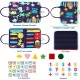 Montessori Toys Felt Busy Board Bag Early Education Puzzle Learning Board Montessori Training For Young ChildrenTeaching Aids Montessori Toys Felt Busy Board Bag Early Education Puzzle Learning Board Montessori Training For Young ChildrenTeaching Aids