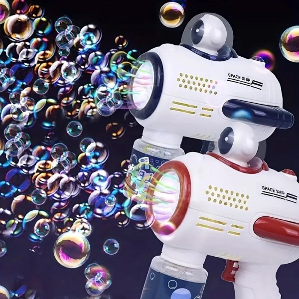 1pc Space Astronaut Design Bubble Machine Handheld Fully Automatic Bubble Gun Toy For Children 1pc Space Astronaut Design Bubble Machine Handheld Fully Automatic Bubble Gun Toy For Children