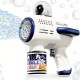 1pc Space Astronaut Design Bubble Machine Handheld Fully Automatic Bubble Gun Toy For Children 1pc Space Astronaut Design Bubble Machine Handheld Fully Automatic Bubble Gun Toy For Children