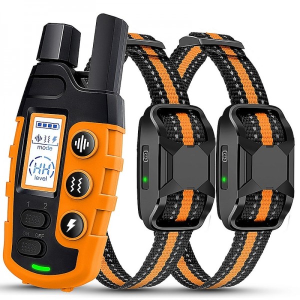 3300Ft Dog Training Collar with Remote for Small Medium Large Dogs Rechargeable Waterproof E Collar with Beep (1-8) Vibration(1-16) Safe Shock(1-99) 3300Ft Dog Training Collar with Remote for Small Medium Large Dogs Rechargeable Waterproof E Collar with Beep (1-8) Vibration(1-16) Safe Shock(1-99)