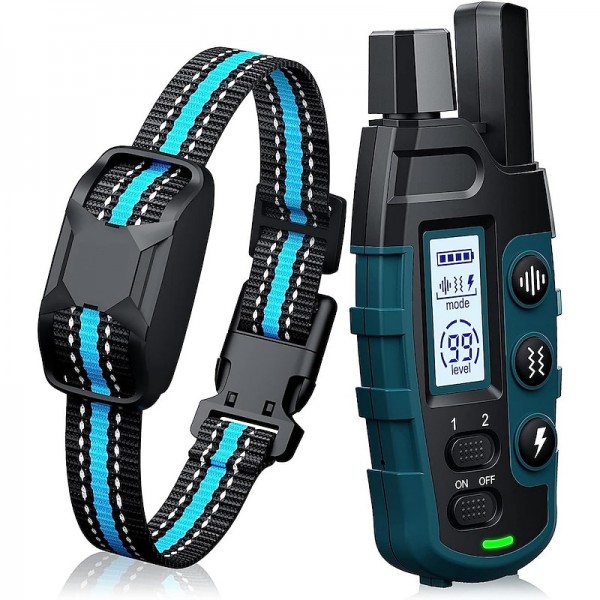 3300Ft Dog Training Collar with Remote for Small Medium Large Dogs Rechargeable Waterproof E Collar with Beep (1-8) Vibration(1-16) Safe Shock(1-99) 3300Ft Dog Training Collar with Remote for Small Medium Large Dogs Rechargeable Waterproof E Collar with Beep (1-8) Vibration(1-16) Safe Shock(1-99)
