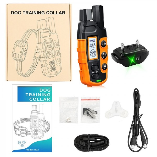 3300Ft Dog Training Collar with Remote for Small Medium Large Dogs Rechargeable Waterproof E Collar with Beep (1-8) Vibration(1-16) Safe Shock(1-99) 3300Ft Dog Training Collar with Remote for Small Medium Large Dogs Rechargeable Waterproof E Collar with Beep (1-8) Vibration(1-16) Safe Shock(1-99)