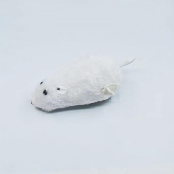 Interactive Cat Toy: 1pc Wind-Up Plush Mouse - Stimulate Your Cat's Natural Instincts! Interactive Cat Toy: 1pc Wind-Up Plush Mouse - Stimulate Your Cat's Natural Instincts!