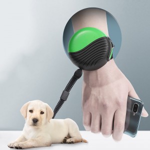 Popular Pet Traction Rope 3-meter Automatic Telescopic Watch Style Traction Rope For Large Medium And Small Dogs